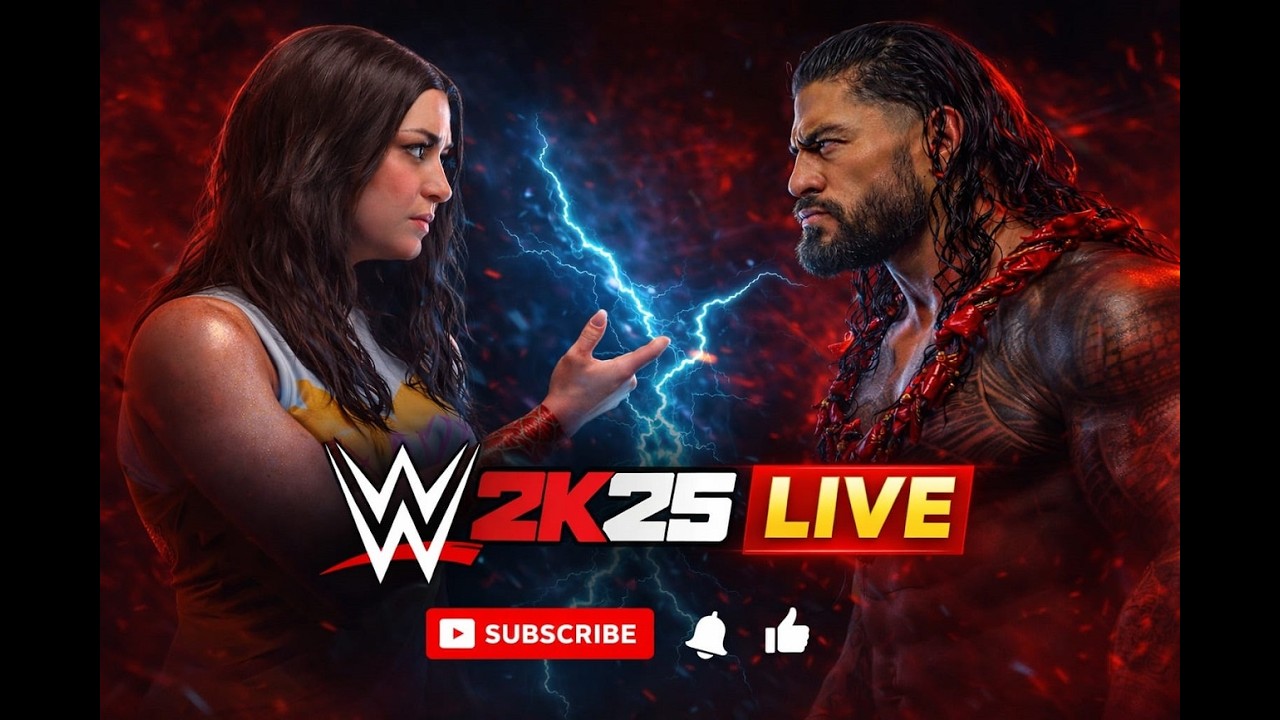 WWE2K25 LIVE - RANI KAVYA VS ROMAN REINGS