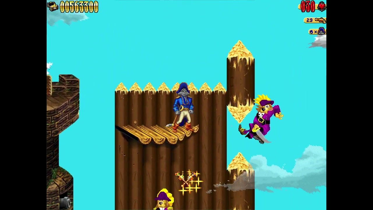 Captain Claw Level 2 Perfect Score + ASMR Keyboard Sounds
