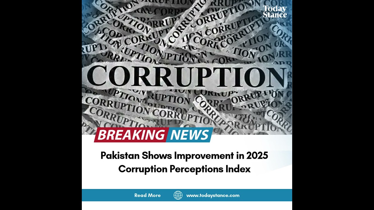 Pakistan Shows Improvement in 2025 Corruption Perceptions Index