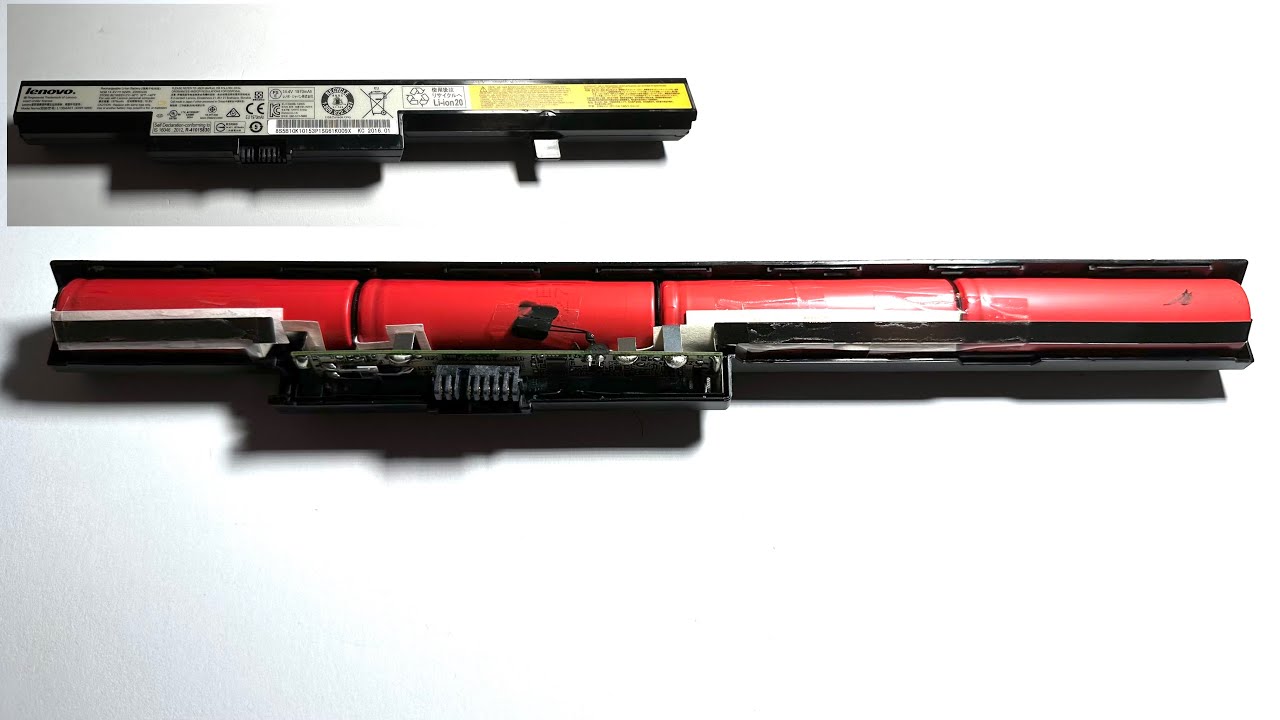 Lenovo laptop battery disassembly