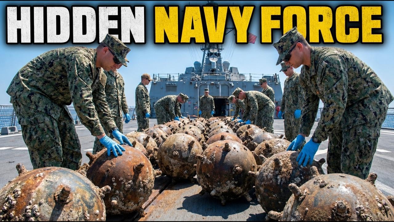 How Aircraft Carriers Neutralize Deadly SEA MINES Before They Destroy an Entire Fleet