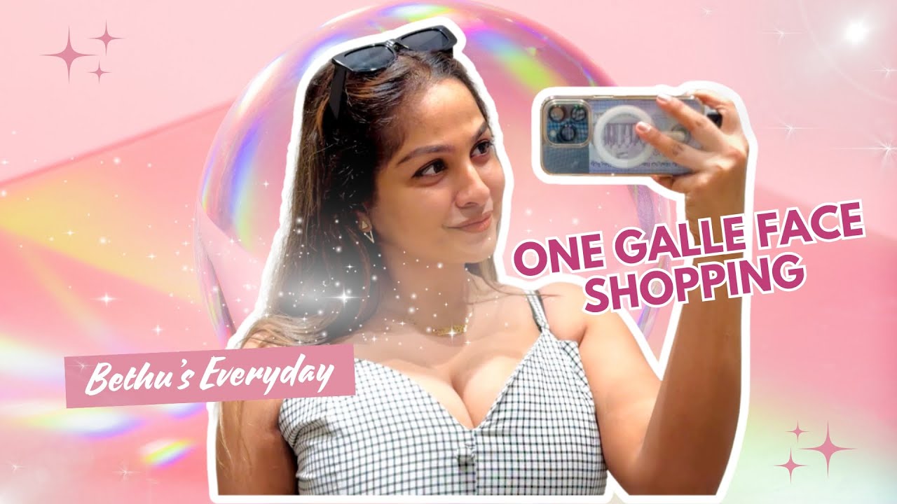 One Galle Face Shopping Vlog 🛍️ | මගේ ආසම pasta එක 🍜