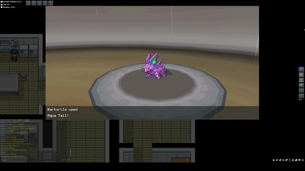 PokeMMO (kanto) part 8.5: Giovanni fight!