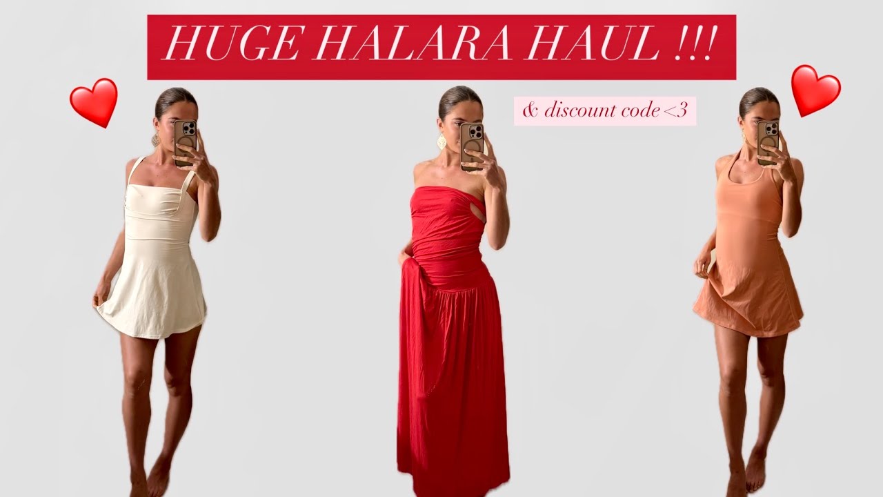 ✨ HUGE Halara Try On Haul 2025! | Dresses, Activewear & Everyday Outfits 💕 