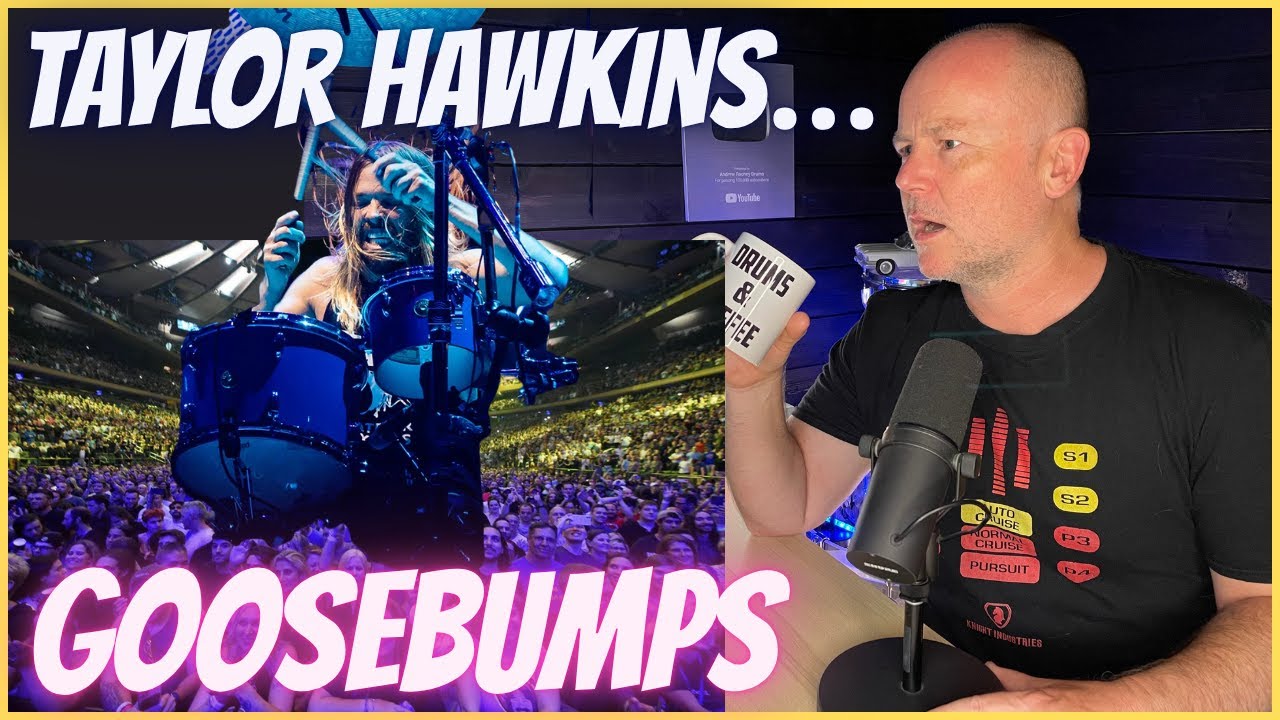 Drum Teacher Reacts: Taylor Hawkins &ndash; &lsquo;Best Of You&rsquo; Drum Solo (Live at MSG 2021)