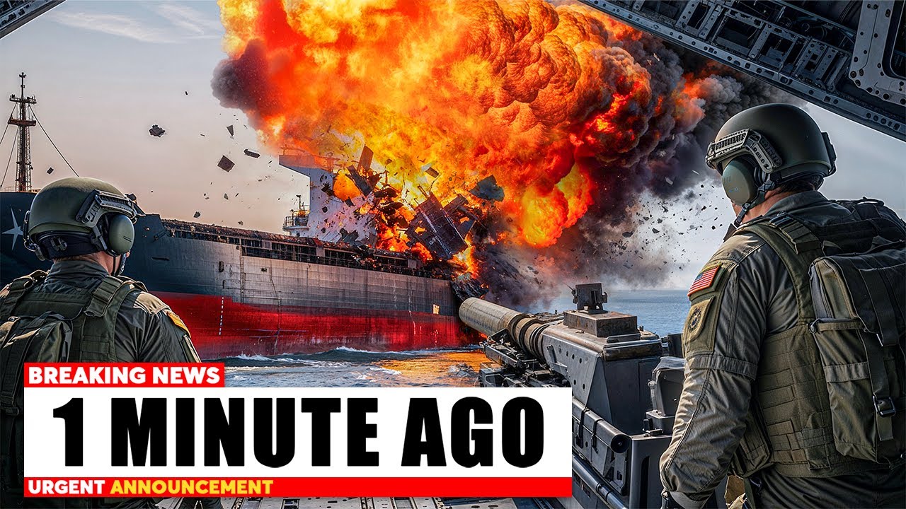 U.S. Navy Stops $30,000,000,000 Cartel Fleet at Sea — 5 Vessels Destroyed