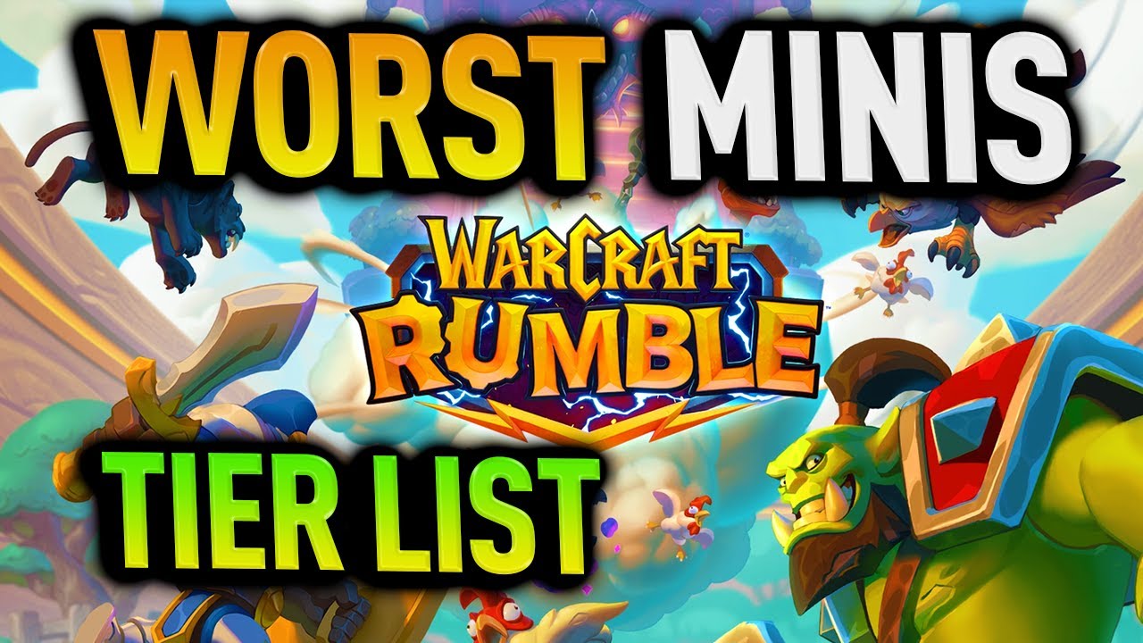 AVOID THESE MINIS TO MAKE PROGRESSION EASIER! -  WARCRAFT RUMBLE