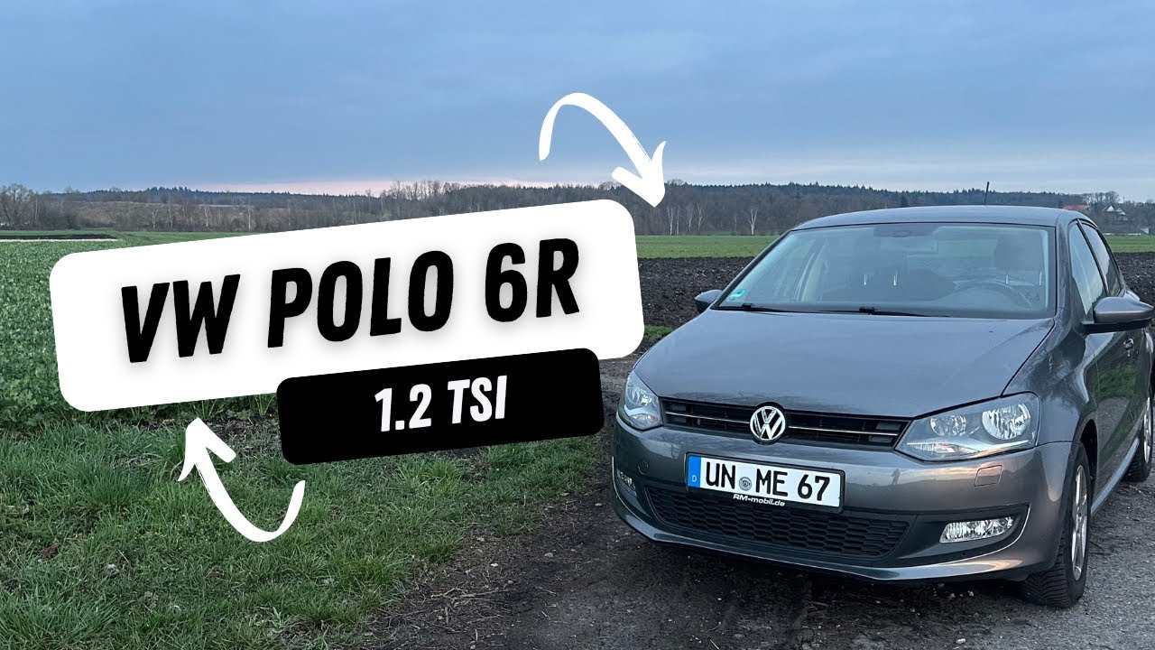 Der VW polo 6R 1.2 TSI  / Fahrzeug vorstellung