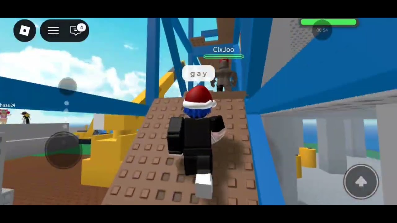 AKU DAN TEMAN TEMAN-TEMANKU KENA BENCANA ALAM GUYSS!! nature disaster#roblos