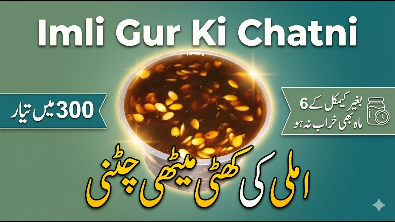 imli gur chutney  | املی اور گڑ کی چٹنی | how to make gur imli ki chutney