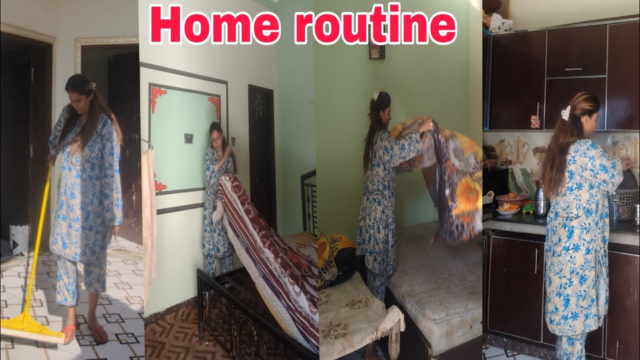 Home routine/Daily Routine of Pakistani mom in🥰