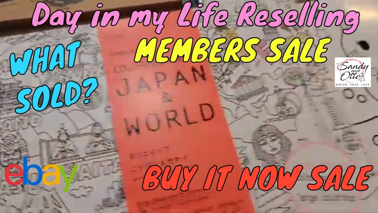 Members Only Sale-What I Brought | Buy It Now SALE | What Sold Vlog | Full-Time Reseller #thrifting