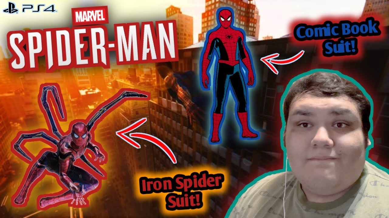 Completing Tokens Around The City In Marvel’s Spider-Man PS4! (IRON SPIDER & COMIC BOOK SUIT!!)