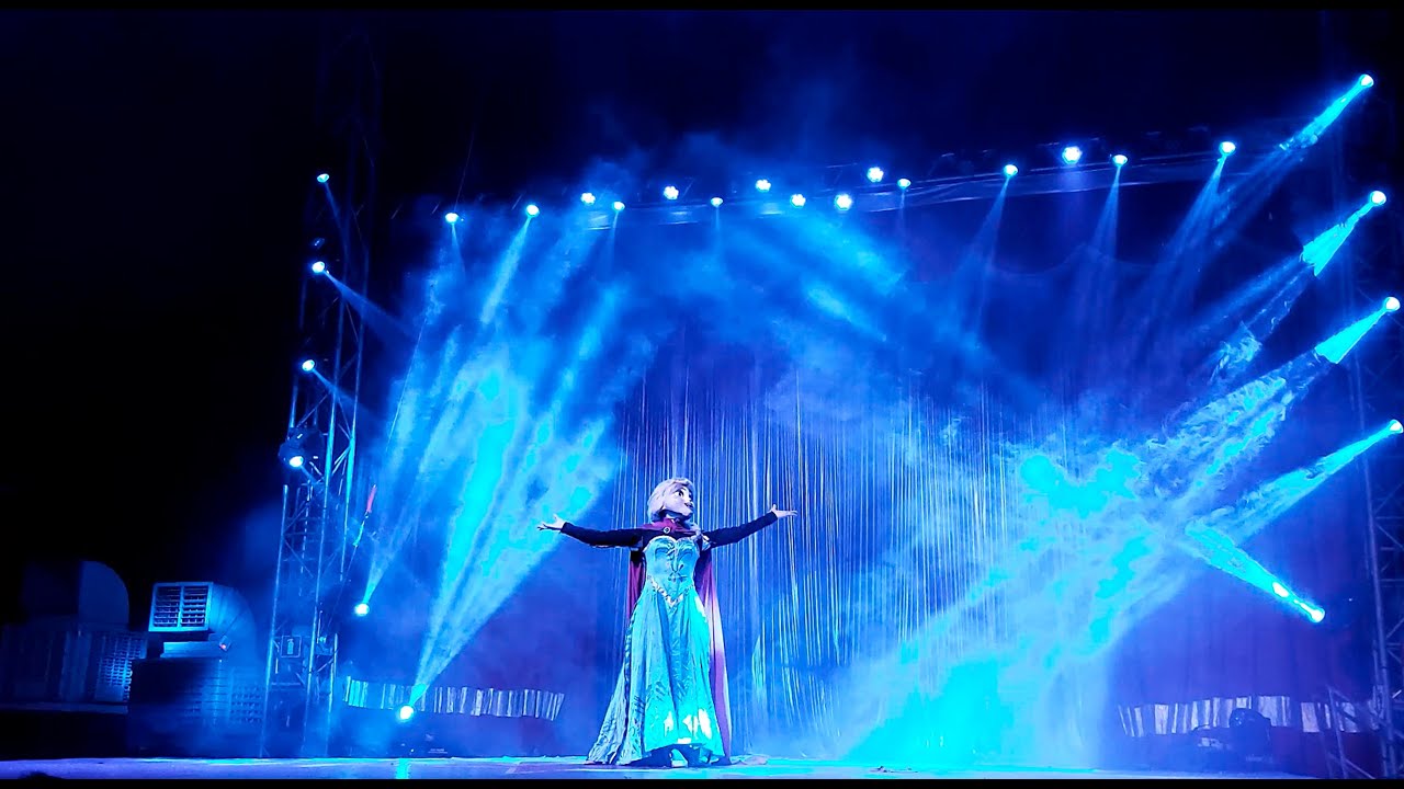 Musical Frozen no Mundo Disney do Circo Khronos