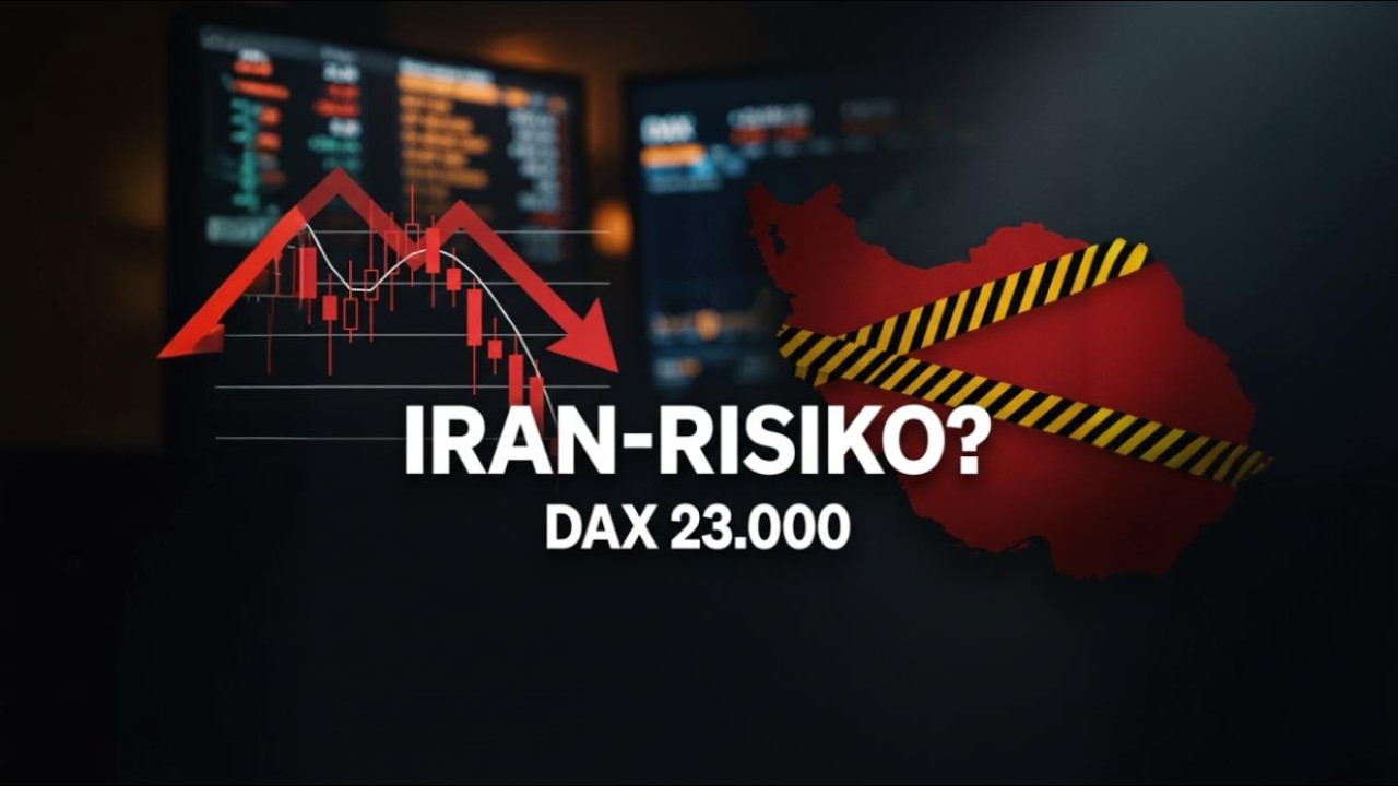 Iran-Schock an der B&ouml;rse? Heiko Thieme warnt: DAX k&ouml;nnte auf 23.000 fallen