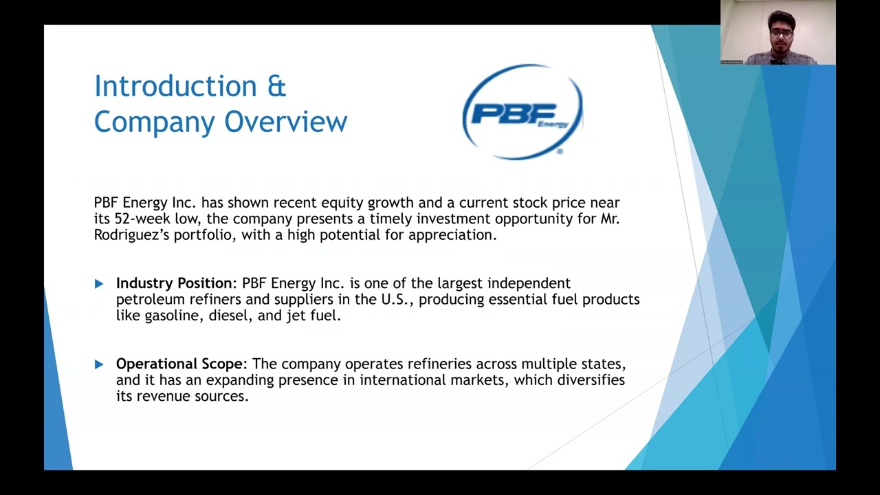 PBF Energy Inc. presentation