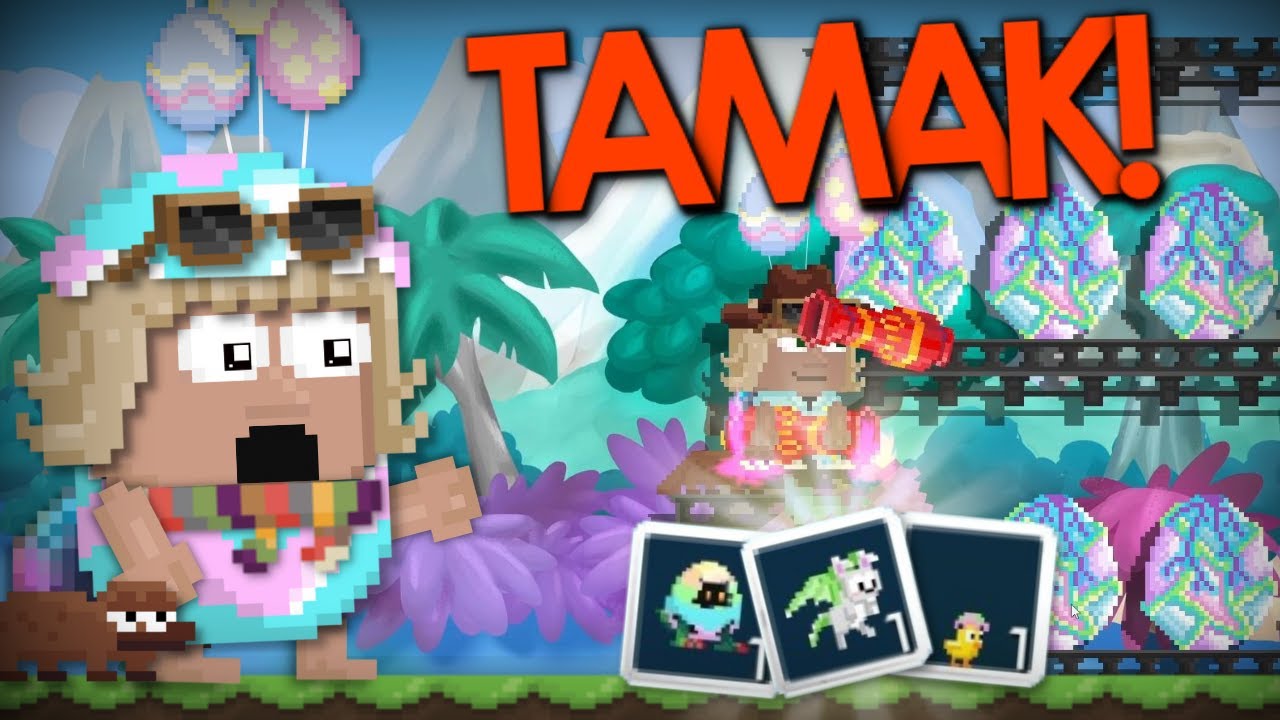 Gacha 50 Easter EGG Terkejoet Profit (Getting Hatched Dancer) ! Growtopia