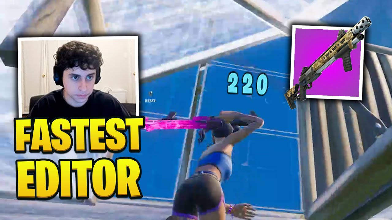 Boltz Does 10 Edits in 1 Seconds to DESTROY everyone in Fortnite Reload