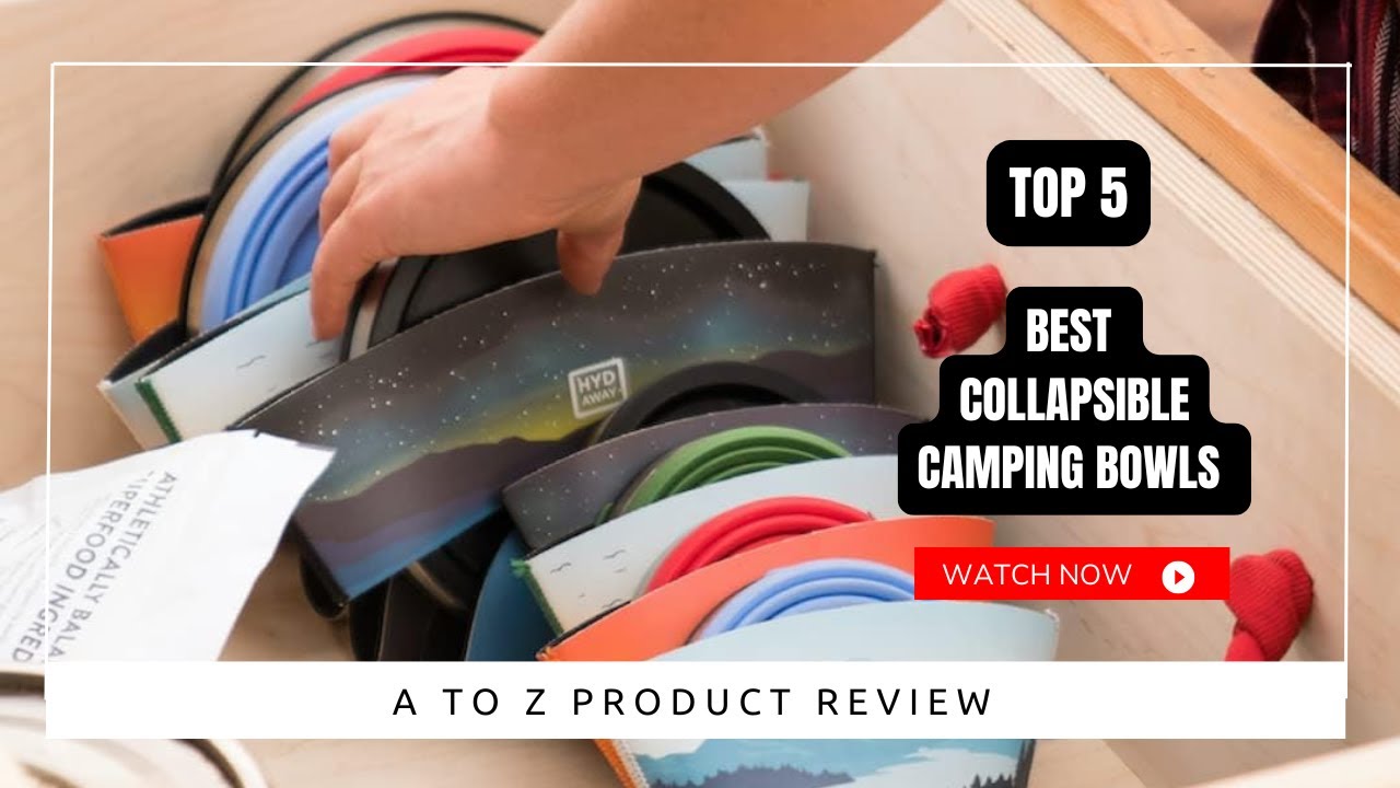 Best Collapsible Camping Bowls On Amazon / Top 5 product ( Reviewed & Tested )