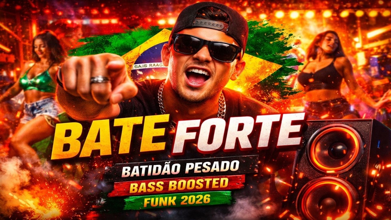 BATE FORTE 🔥 Brazilian Funk 2026 | Heavy Batidão Club Mix | Bass Boosted
