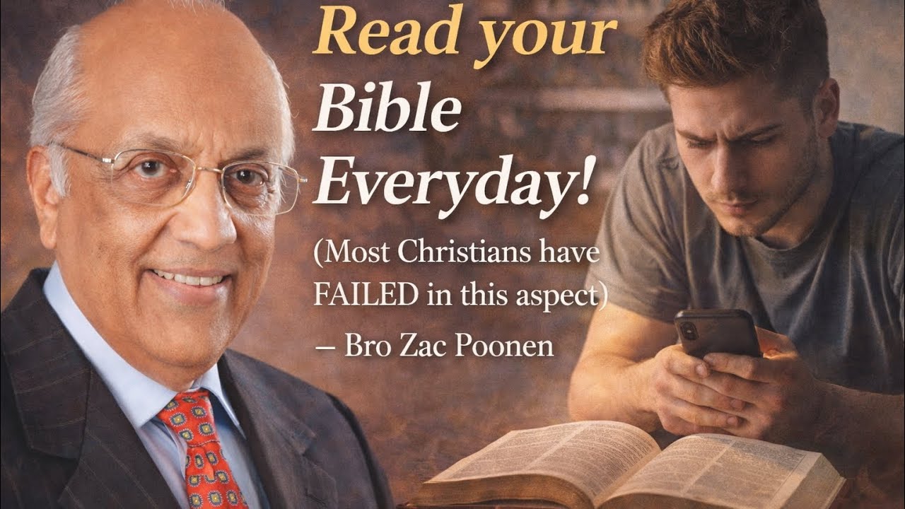 READ YOUR BIBLE EVERYDAY|| BRO ZAC POONEN 