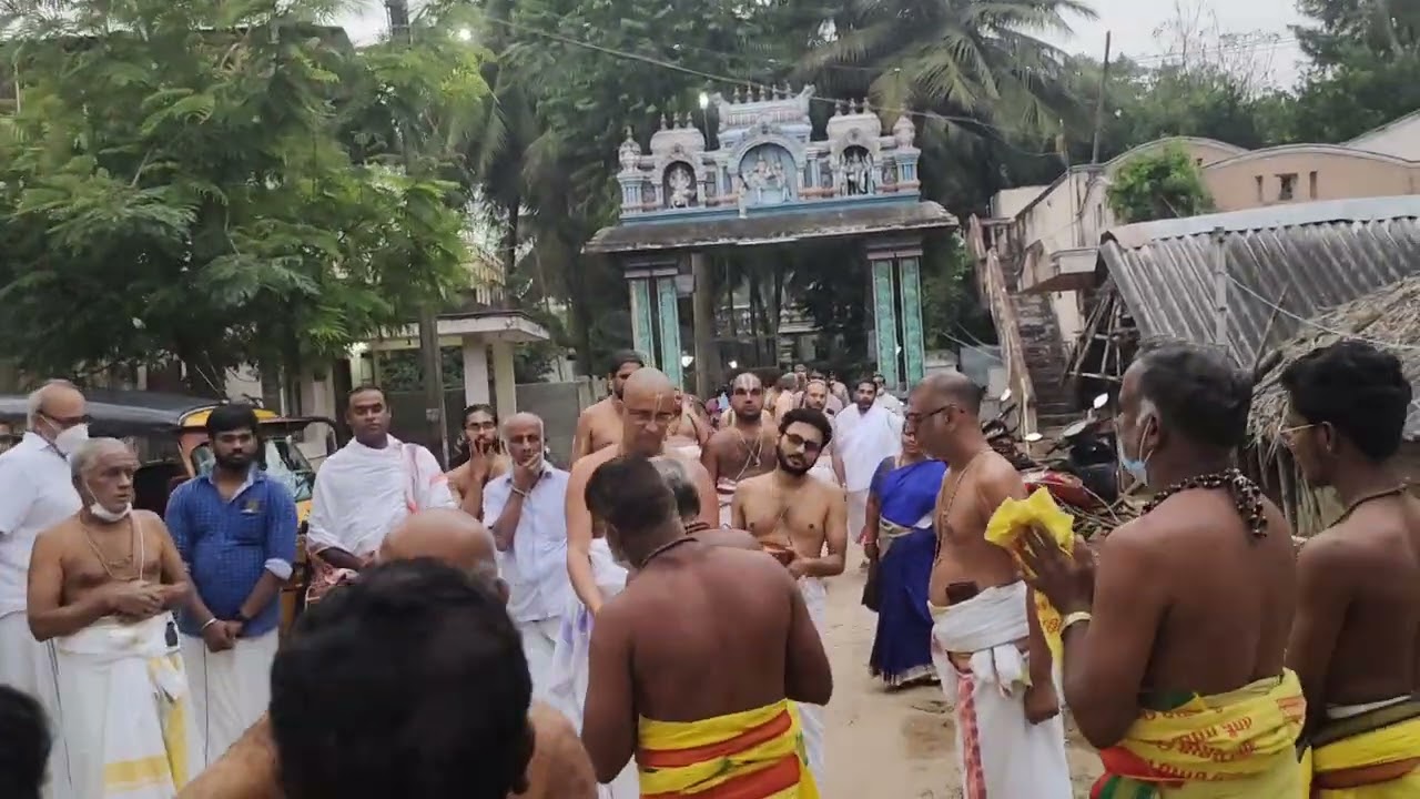 Sri Muralidhar Swamigal Darshan in Senganur (29/01/2022)