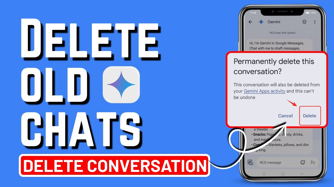 How to Delete Old Chats on Google Gemini (2026) | Delete Gemini Chat History