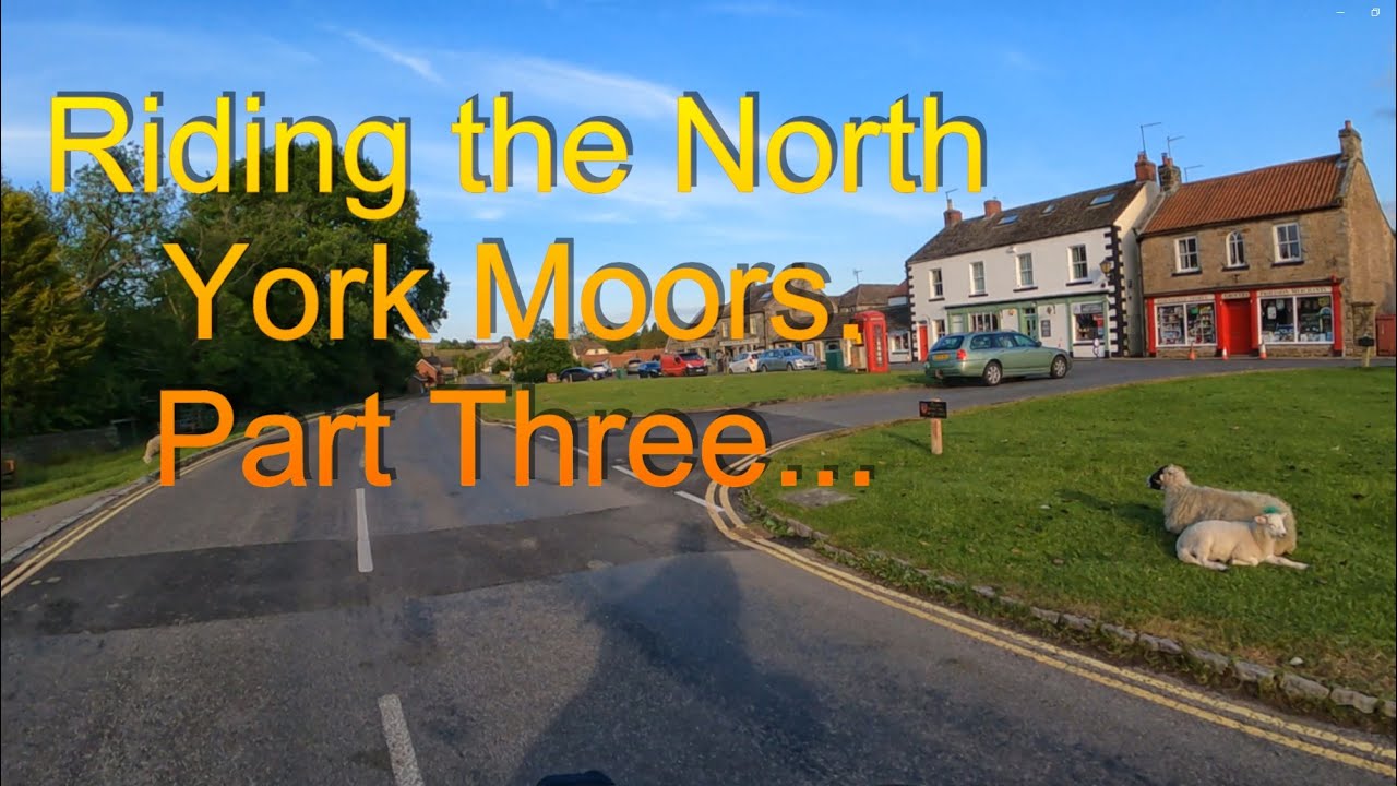 Riding the North York Moors  Part Three... Goathland to Beck Hole, the long way round.