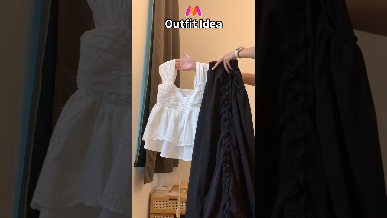 Sleevless top + Long skirt #pintereststyle #myntra
