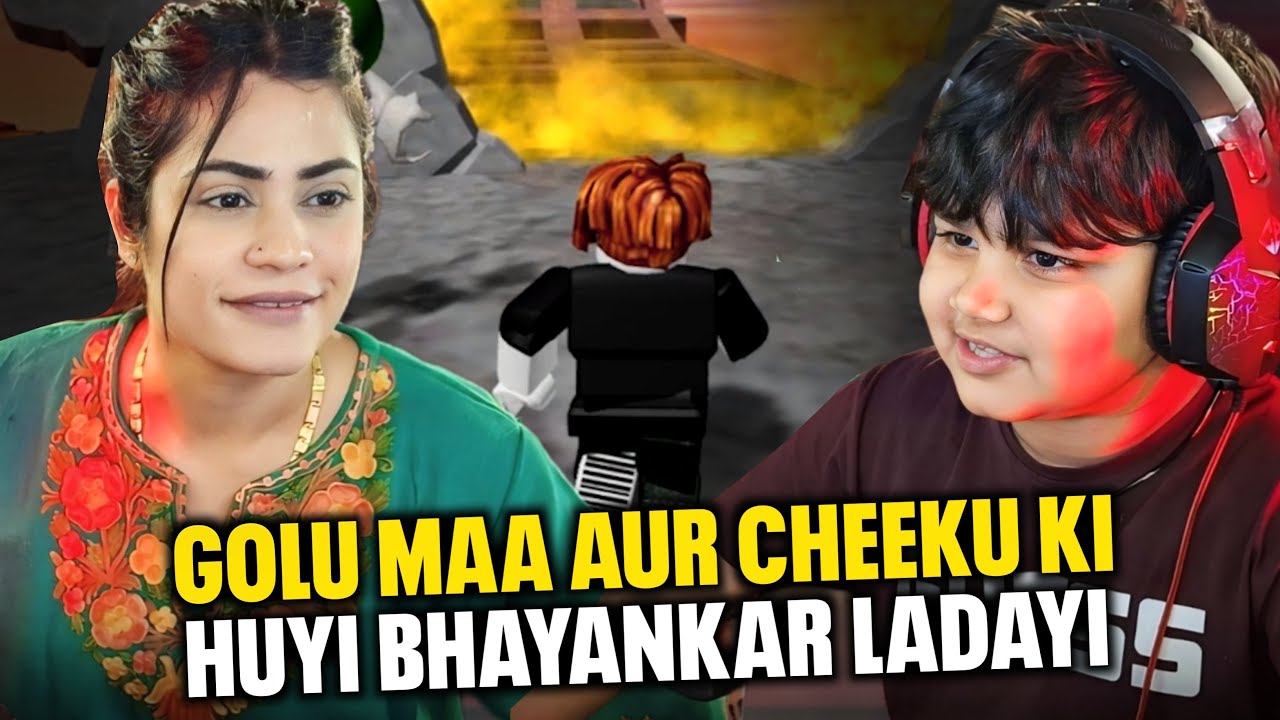 Golu Maa Aur Cheeku Ki Hui Bhayankar Ladai | Chiku Gaming | The Clown | Kritka Malik |Chiku Gaming
