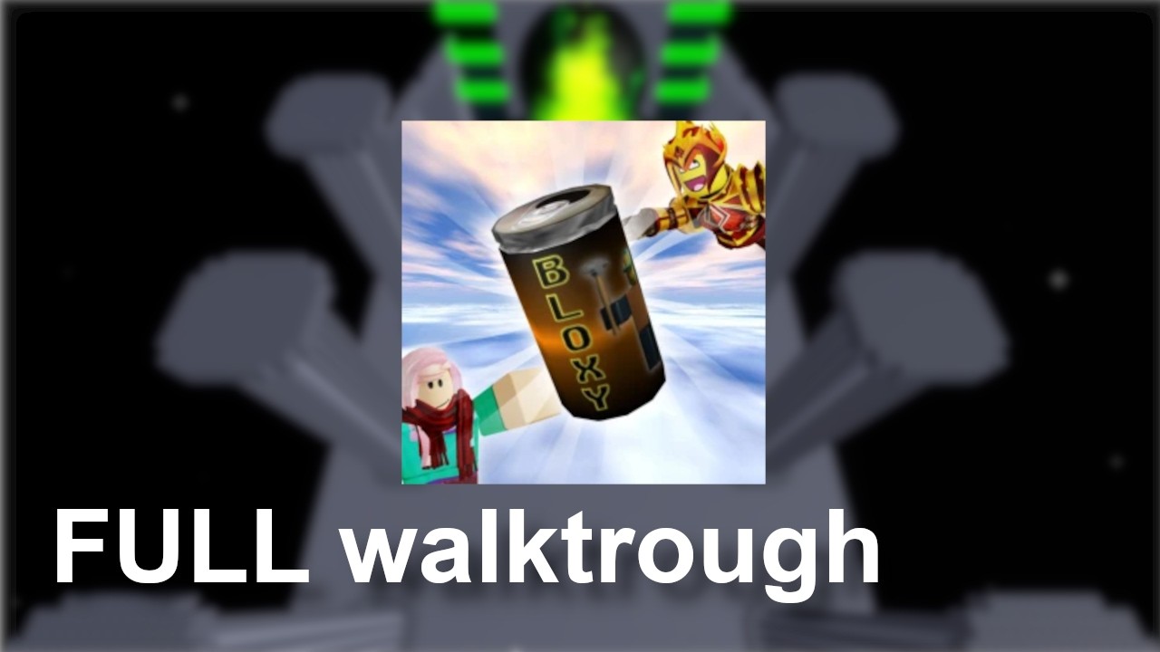 Roblox The Quest for the Legendary Bloxy Cola - [FULL walkthrough]