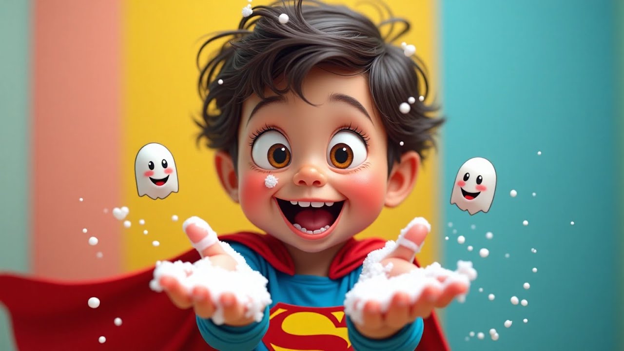 Mãos Limpas, Super-Heróis Saudáveis! 🧼🦸‍♂️ | Canção Educativa Infantil
