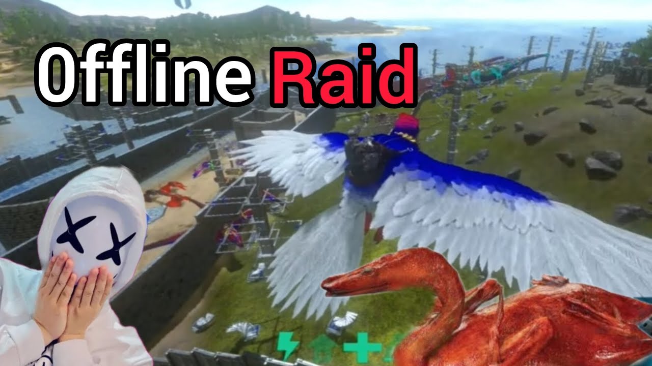 ARK Mobile PVP ไทย:เซิฟᴅɪɴᴏsᴀʀɪɴ ᴡᴏʀʟᴅ เรทเผ่า Raid [Pray to God] Part 1/2🇹🇭