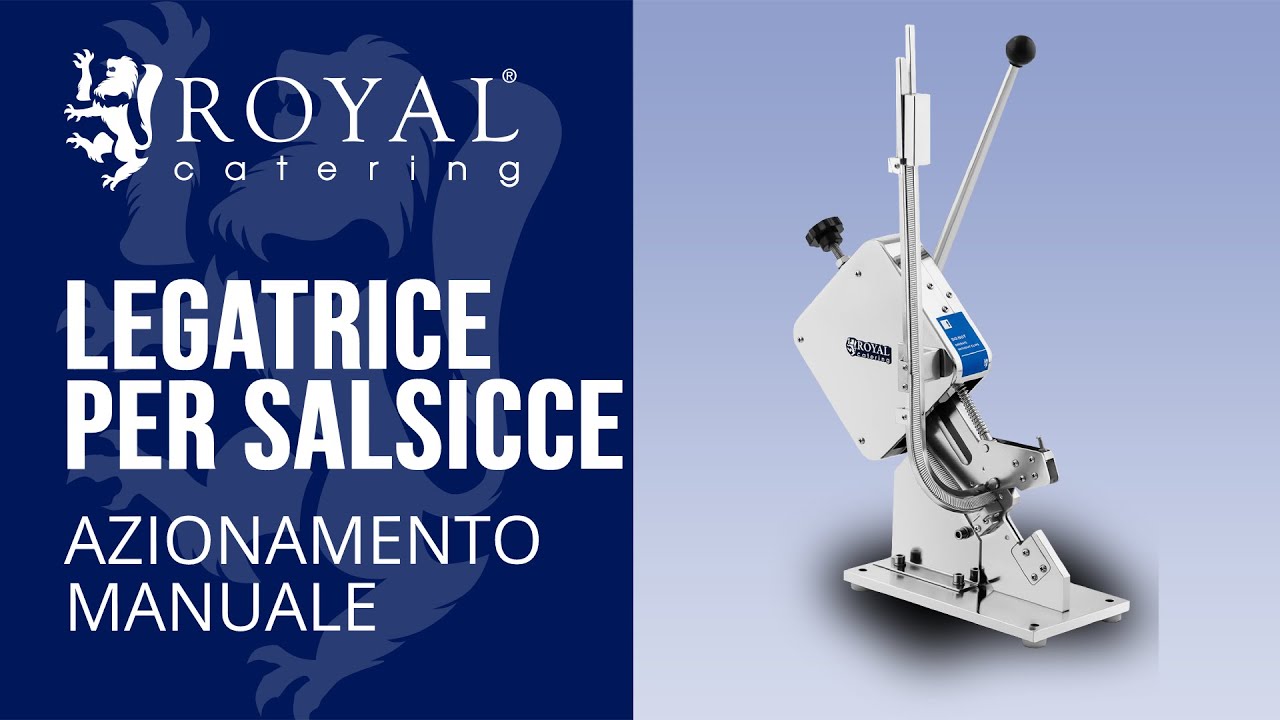 Legatrice per salsicce Royal Catering RCWC-01 | Presentazione del prodotto