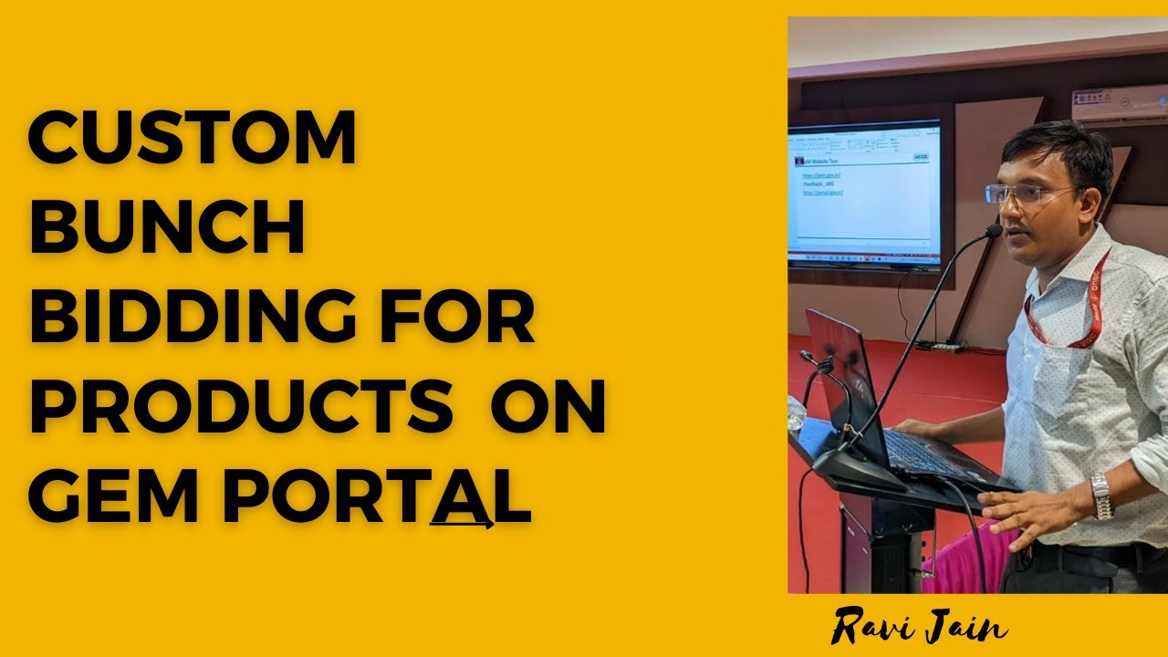 Bunch Bidding on GeM Portal for Products  #gem #government #contractors #bidding
