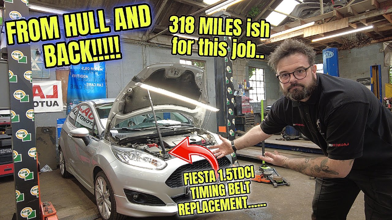 FROM HULL AND BACK!!!! FORD FIESTA 1.5TDCI TIMING BELT REPLACEMENT.....