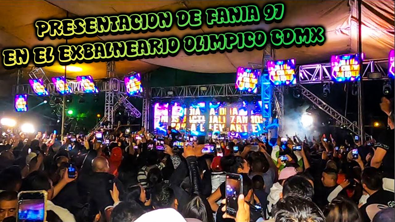 PRESENTACION OFICIAL DE FANIA 97 EN EL EX BALNEARIO OLIMPICO ,ASI LO RECIBIERON&iexcl;&iexcl;&iexcl;&iexcl;&iexcl;