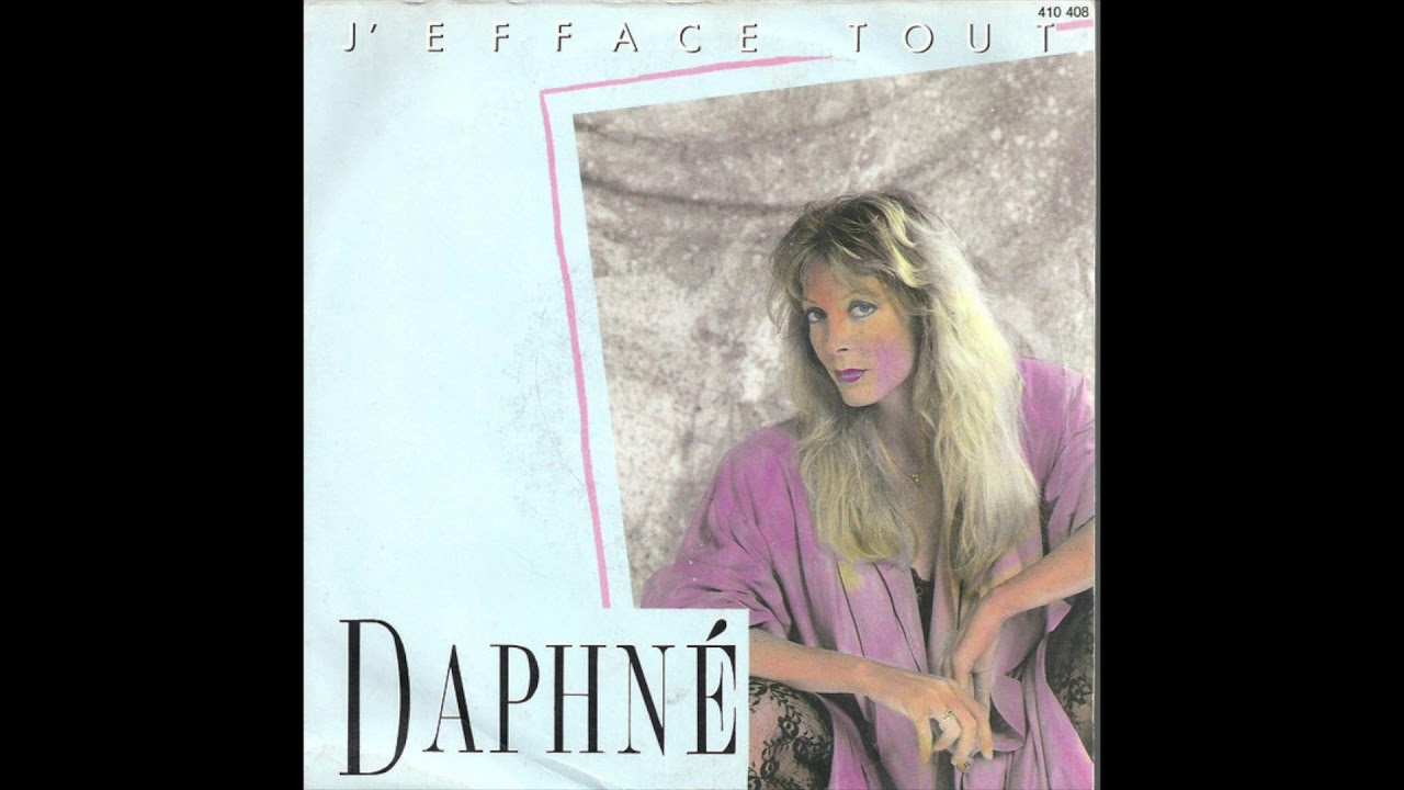 Daphné - J'efface tout (synth disco, France 1987)