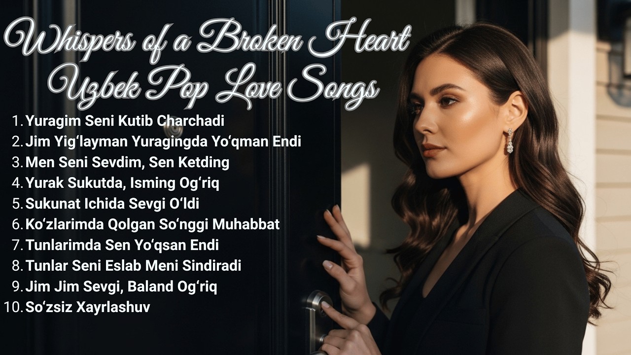 Uzbek Deep Emotional Pop Songs – Waiting & Lost Love | Yuragim Seni Kutib Charchadi