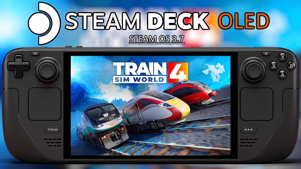 Train Sim World 4 Steam Deck OLED Performance | Steam OS 3.7 Train Sim World 4 Gameplay Settings
