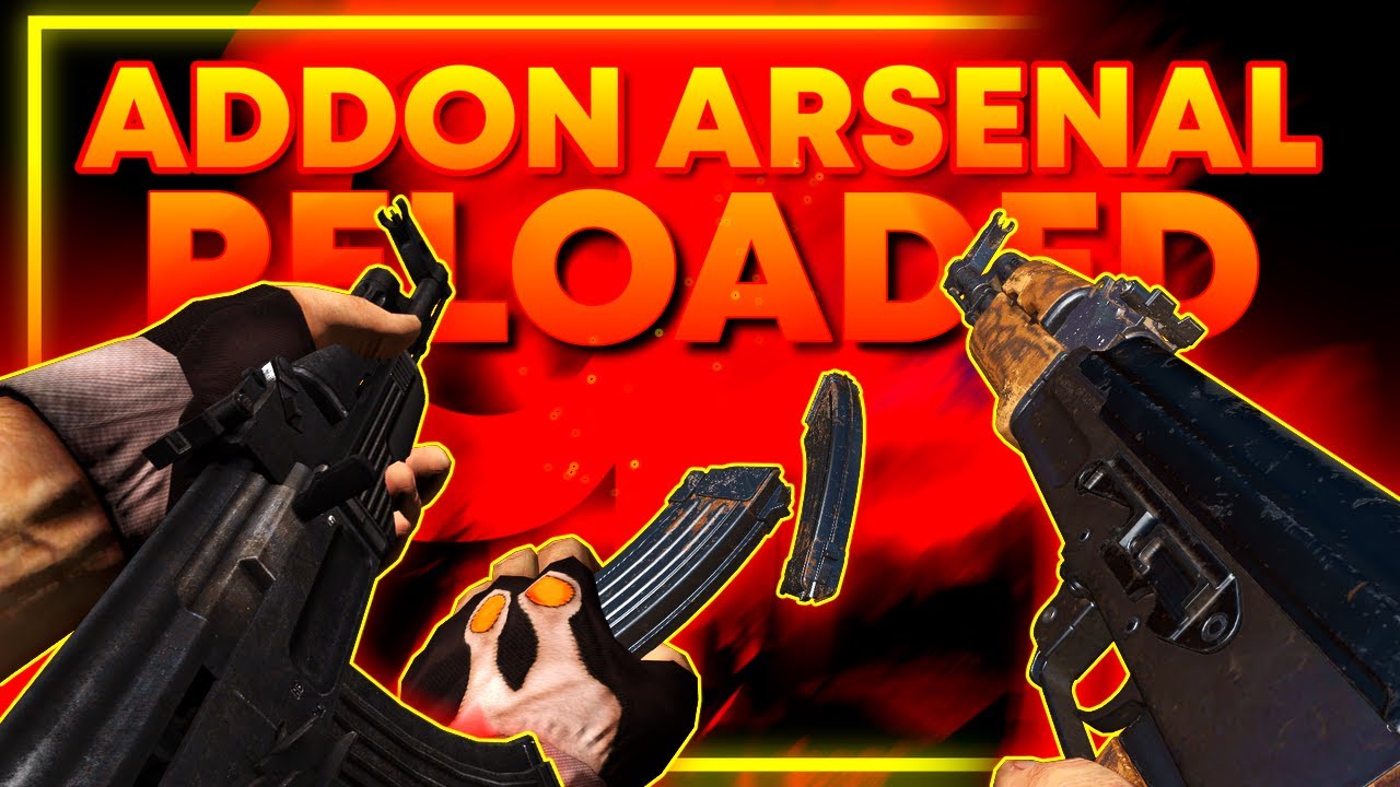 [GMOD] Addon Arsenal Reloaded: AK Reload Animation Compilation