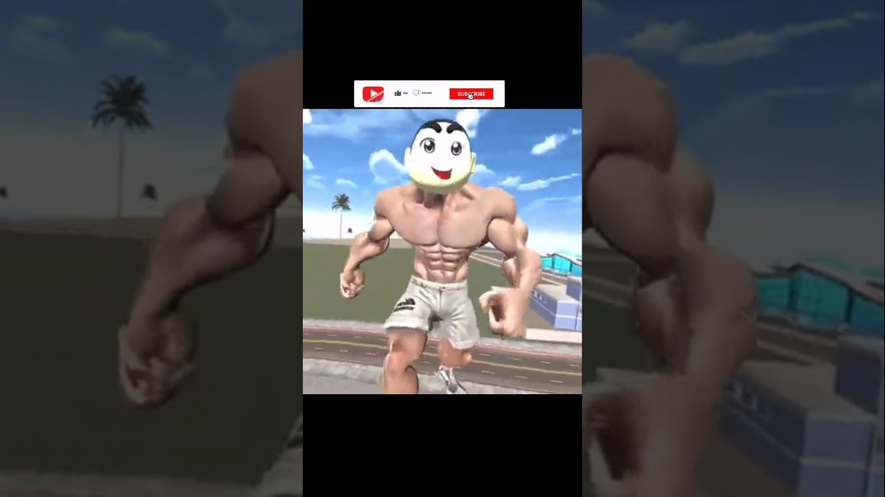 #Indian by driving #granny3D mein new #flanking body builder