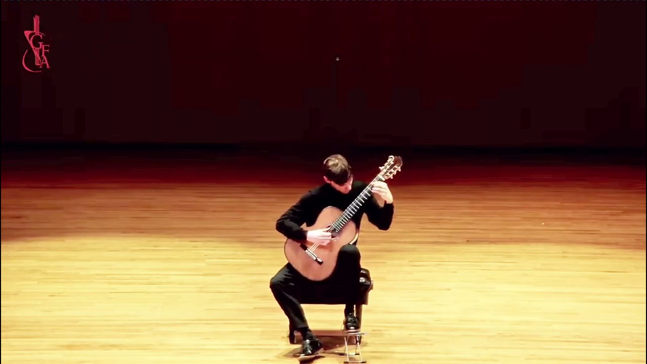 Andrzej Grygier plays BWV998 Prelude at the semi-final round of GFA 2025
