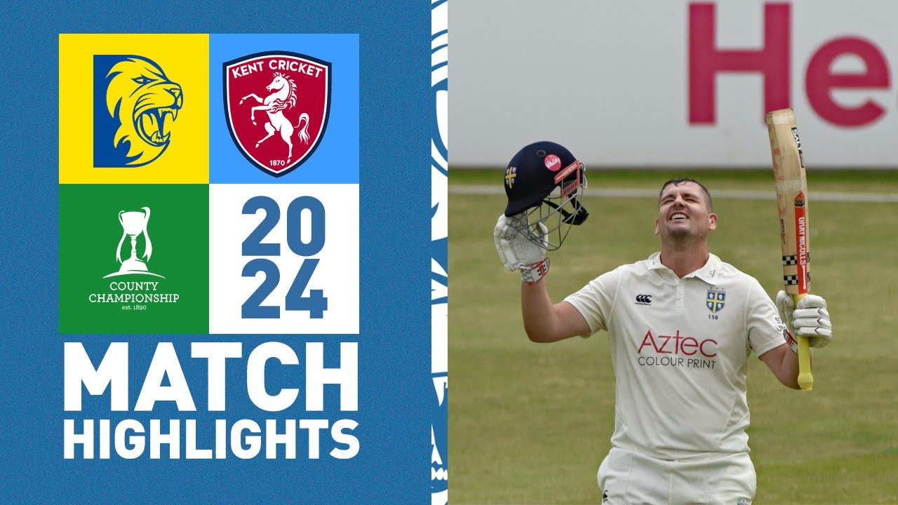 📲 ALEX Lees century plus Gay & Bedingham half-centuries give Durham upper over Kent | HIGHLIGHTS