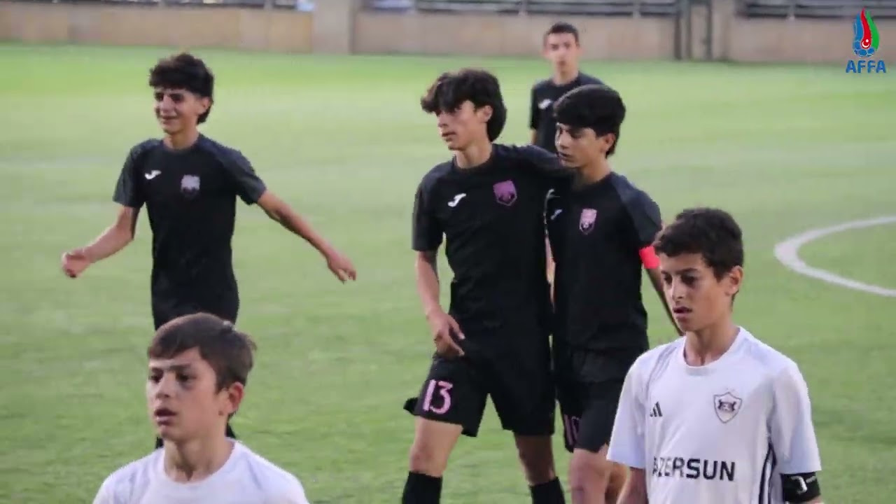 AFFA U-14 liqası yarımfinal "Qarabağ" 3-2 "Sabah" (geniş icmal, ikinci matç)