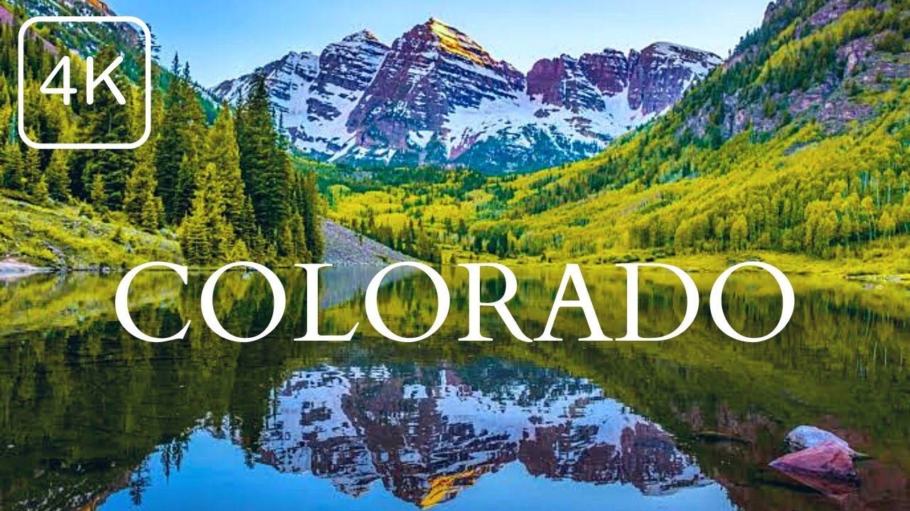 Colorado In 4k Ultra HD Video || HDR || A Western US State Denver Drone Video