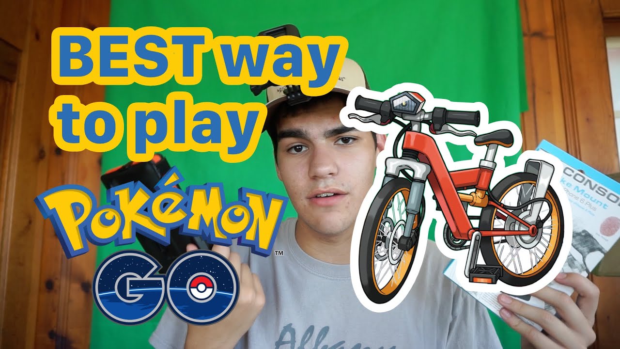 the BEST WAY to play POKÉMON GO on your BIKE!