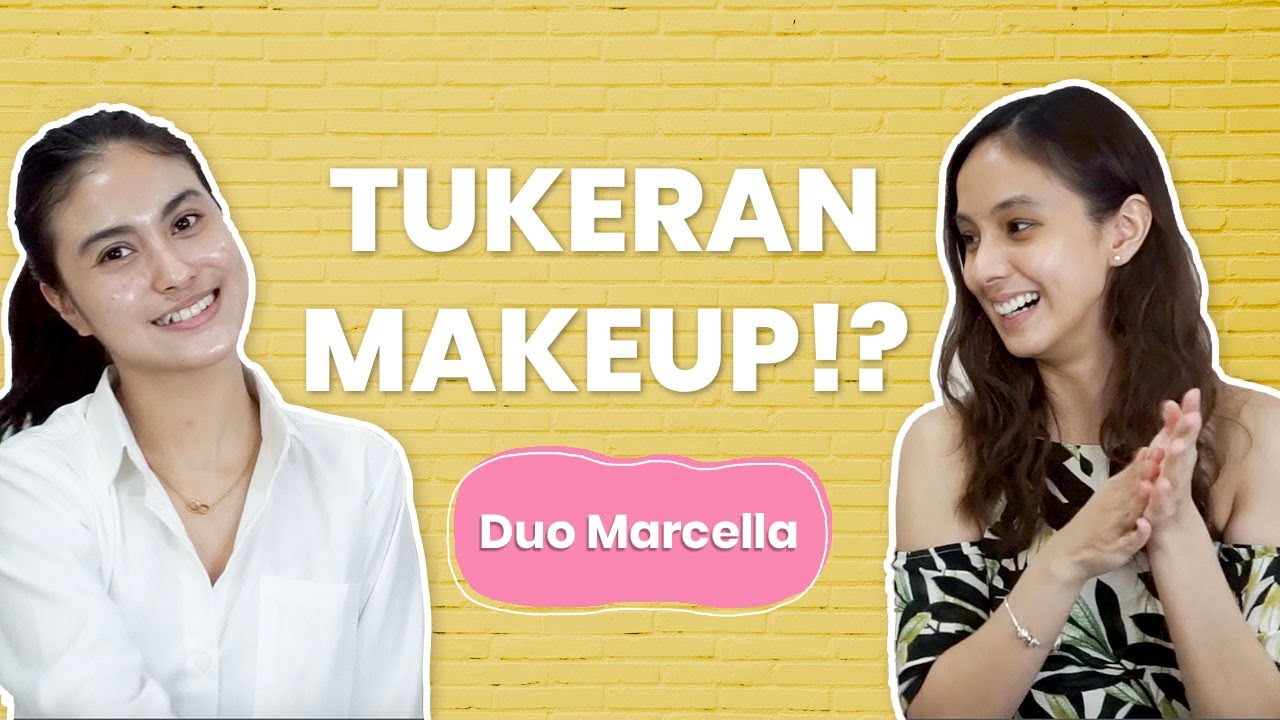 SWITCH MAKEUP CHALLENGE! | Nasya Marcella ft. Marcella Daryanani