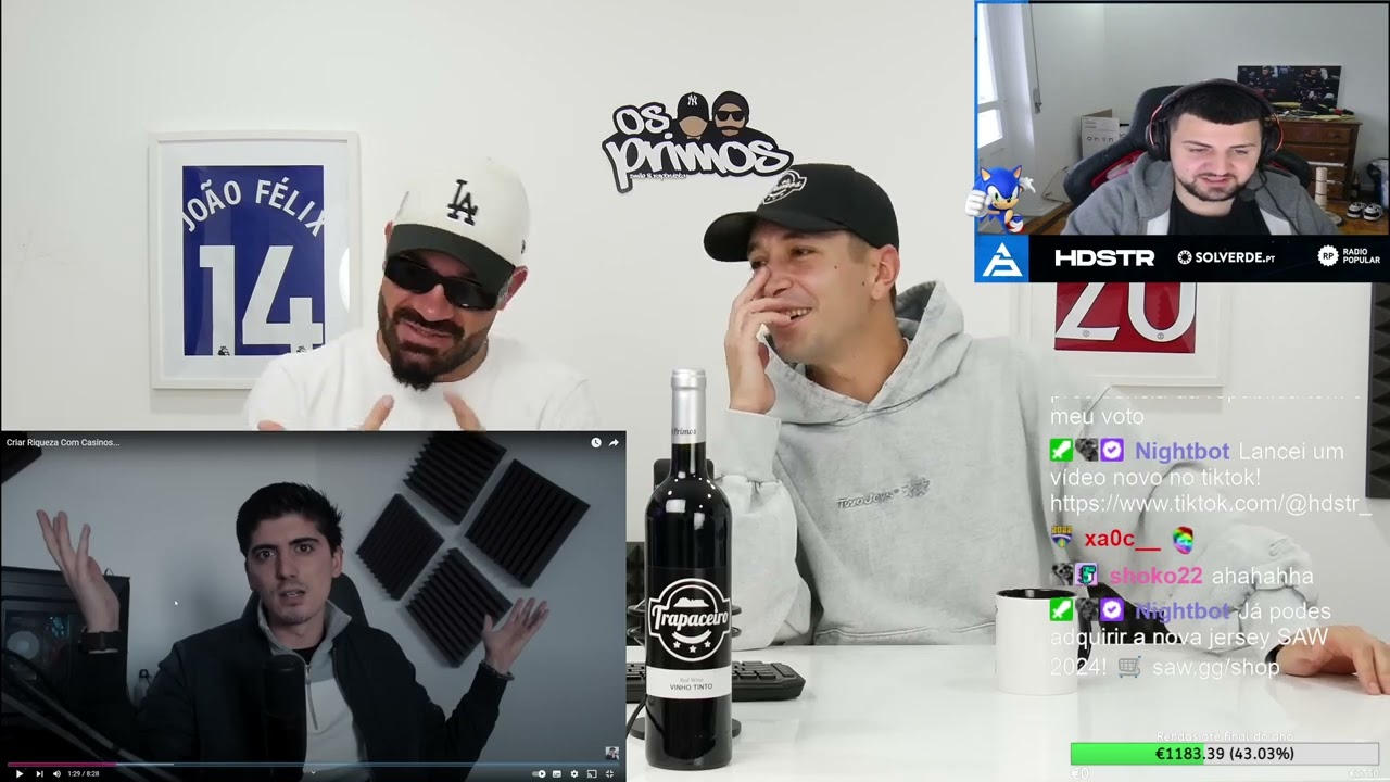 oruipinto react OS PRIMOS - TIAGO GUERRA vs NUMEIRO