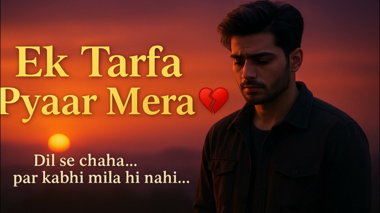 Ek Tarfa Pyaar Mera 💔 | Emotional Hindi Relix | Heart Touching Sad Song | Ajjet Singh Styl